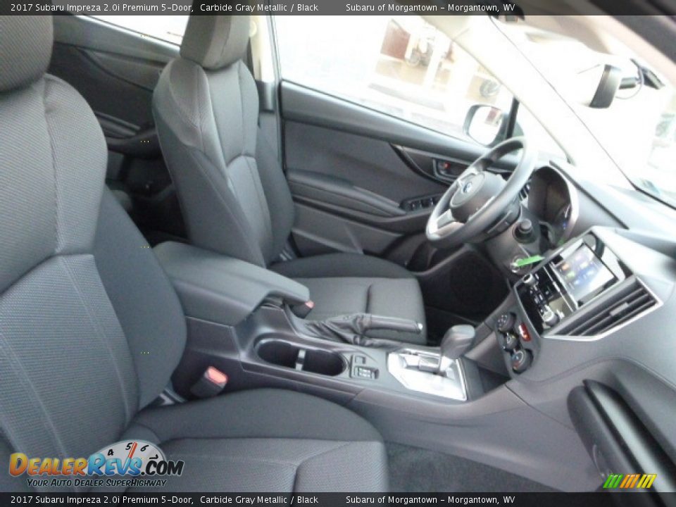 2017 Subaru Impreza 2.0i Premium 5-Door Carbide Gray Metallic / Black Photo #4