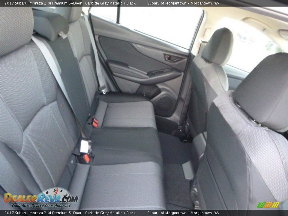 2017 Subaru Impreza 2.0i Premium 5-Door Carbide Gray Metallic / Black Photo #6