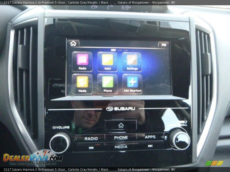 2017 Subaru Impreza 2.0i Premium 5-Door Carbide Gray Metallic / Black Photo #17