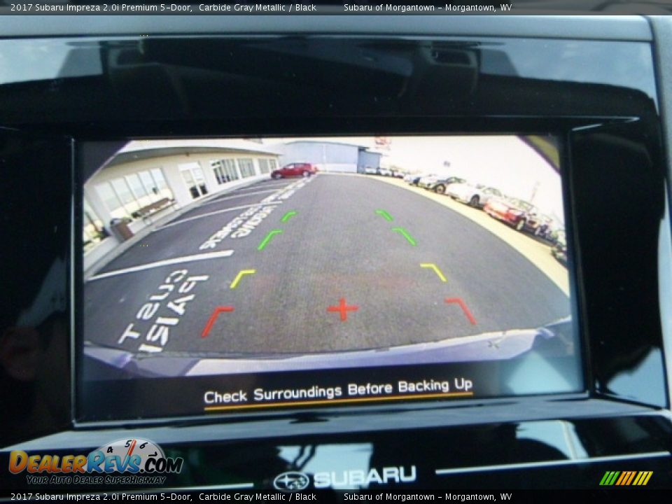 2017 Subaru Impreza 2.0i Premium 5-Door Carbide Gray Metallic / Black Photo #18