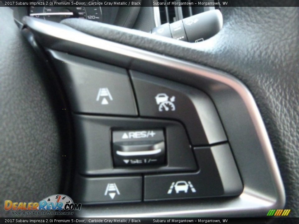 2017 Subaru Impreza 2.0i Premium 5-Door Carbide Gray Metallic / Black Photo #19