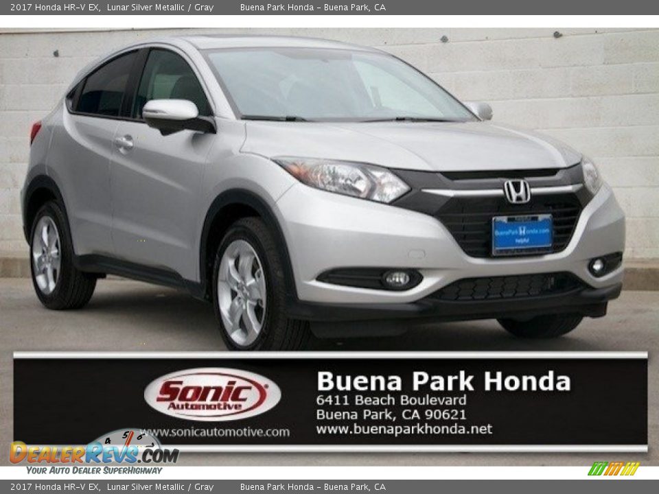 2017 Honda HR-V EX Lunar Silver Metallic / Gray Photo #1