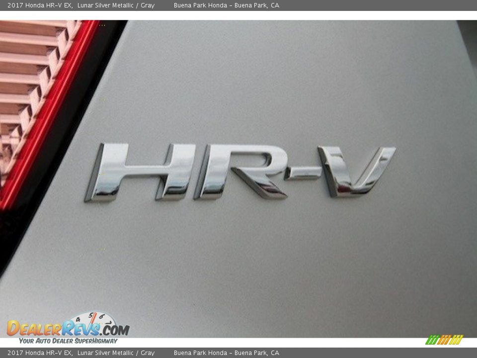 2017 Honda HR-V EX Lunar Silver Metallic / Gray Photo #3
