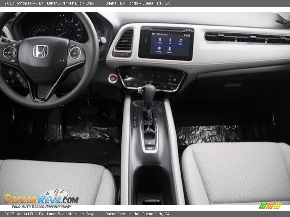 2017 Honda HR-V EX Lunar Silver Metallic / Gray Photo #13