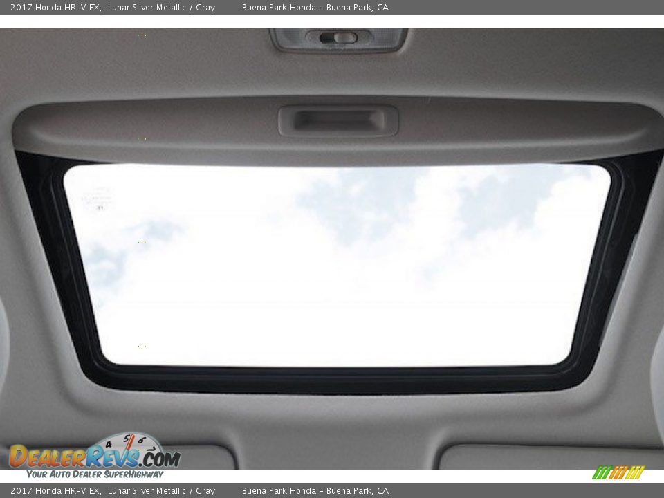 2017 Honda HR-V EX Lunar Silver Metallic / Gray Photo #14