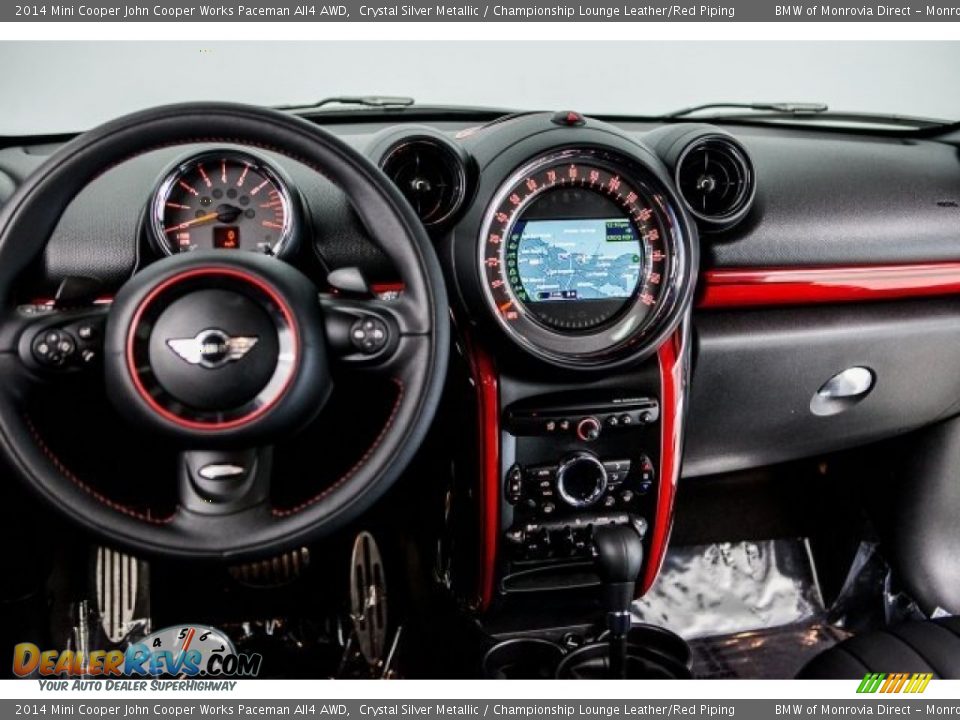 Dashboard of 2014 Mini Cooper John Cooper Works Paceman All4 AWD Photo #5