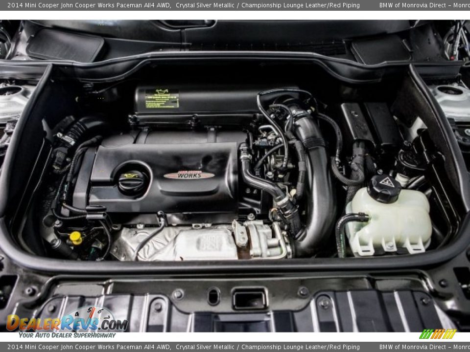 2014 Mini Cooper John Cooper Works Paceman All4 AWD 1.6 Liter Twin Scroll Turbocharged DI DOHC 16-Valve VVT 4 Cylinder Engine Photo #9