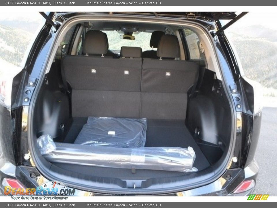 2017 Toyota RAV4 LE AWD Black / Black Photo #8