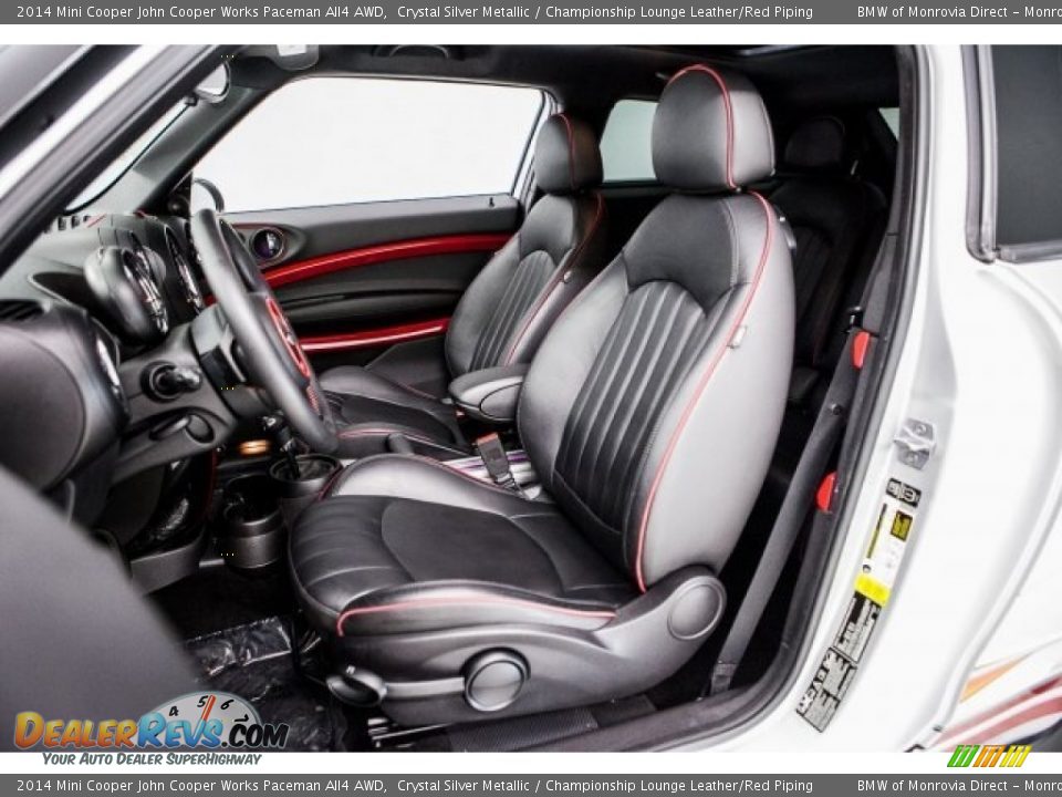 Front Seat of 2014 Mini Cooper John Cooper Works Paceman All4 AWD Photo #16