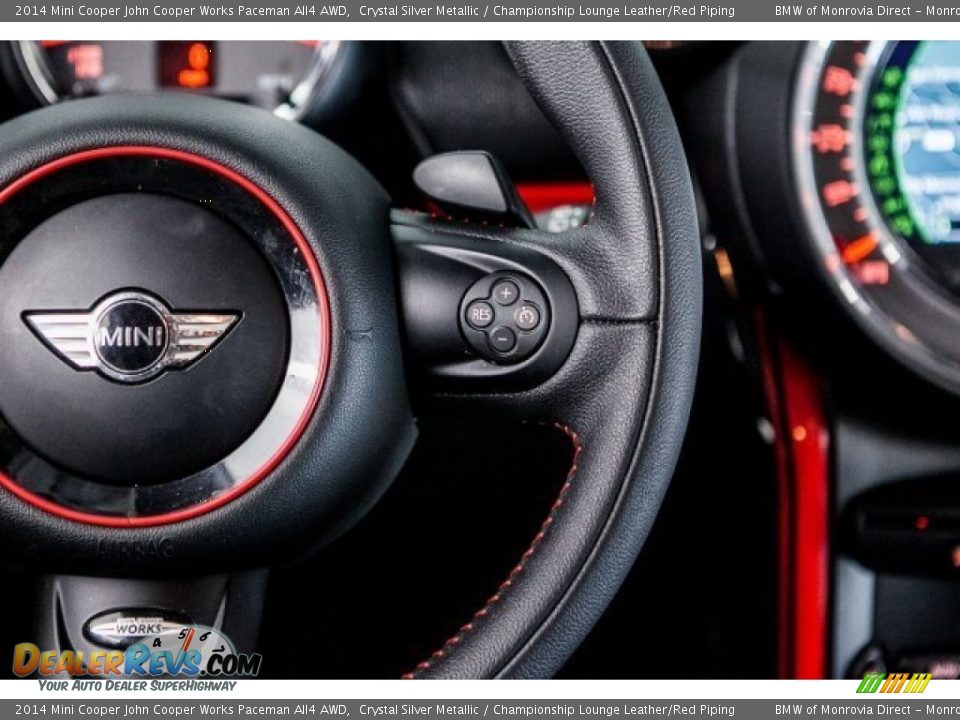2014 Mini Cooper John Cooper Works Paceman All4 AWD Steering Wheel Photo #18