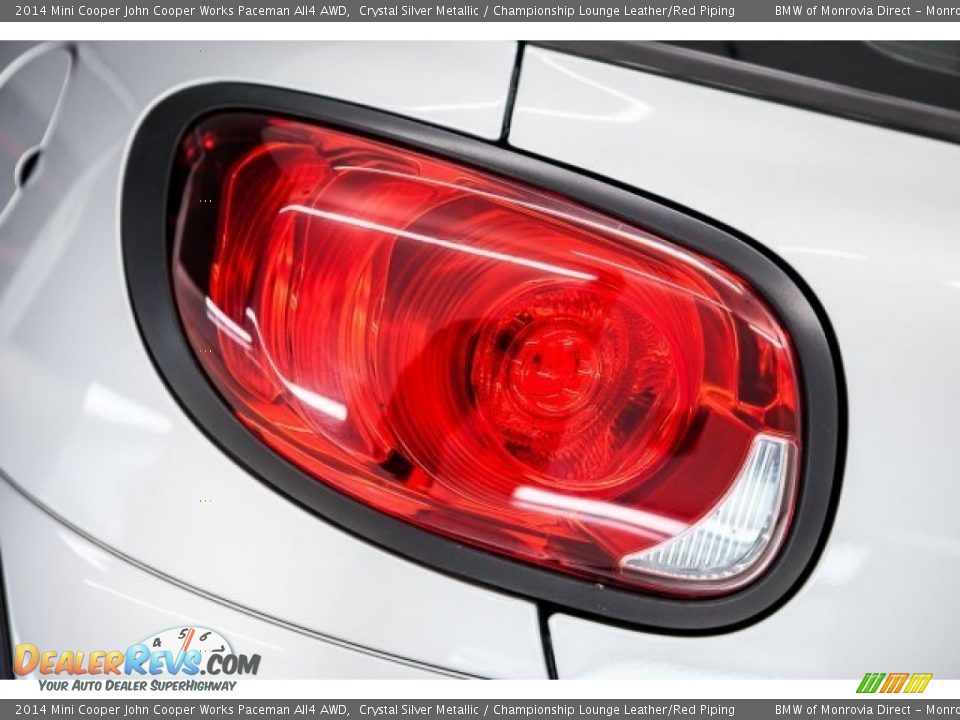 2014 Mini Cooper John Cooper Works Paceman All4 AWD Crystal Silver Metallic / Championship Lounge Leather/Red Piping Photo #23