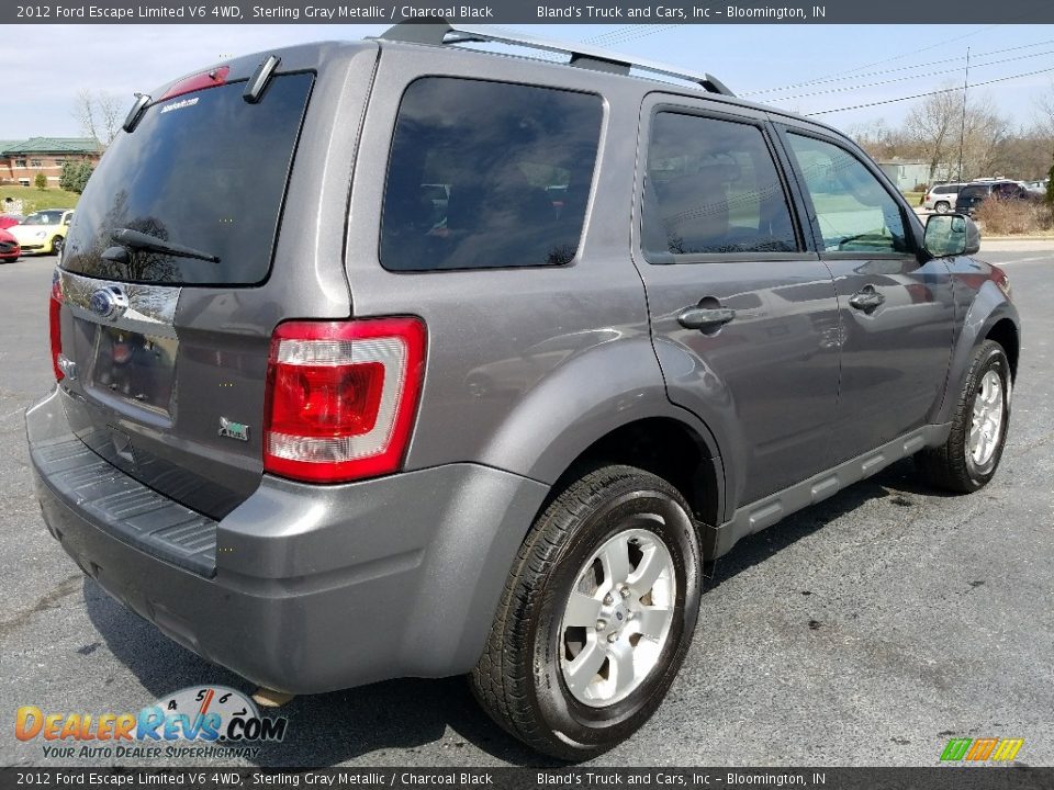 2012 Ford Escape Limited V6 4WD Sterling Gray Metallic / Charcoal Black Photo #5