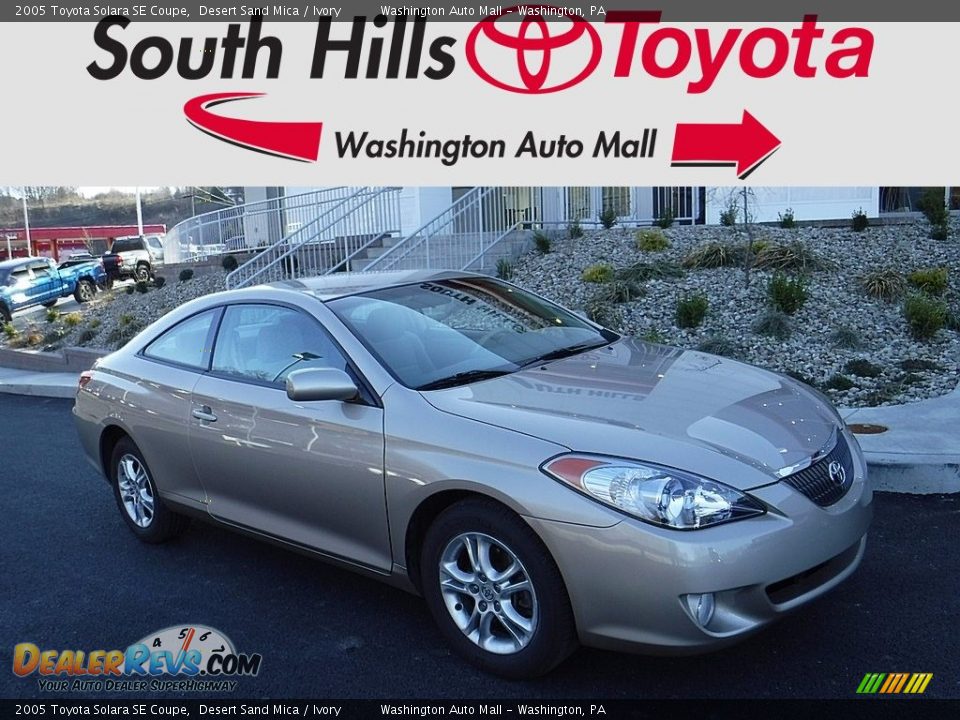 2005 Toyota Solara SE Coupe Desert Sand Mica / Ivory Photo #1