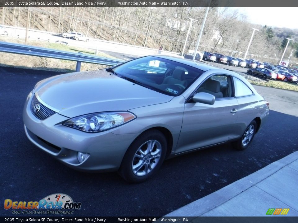 2005 Toyota Solara SE Coupe Desert Sand Mica / Ivory Photo #5