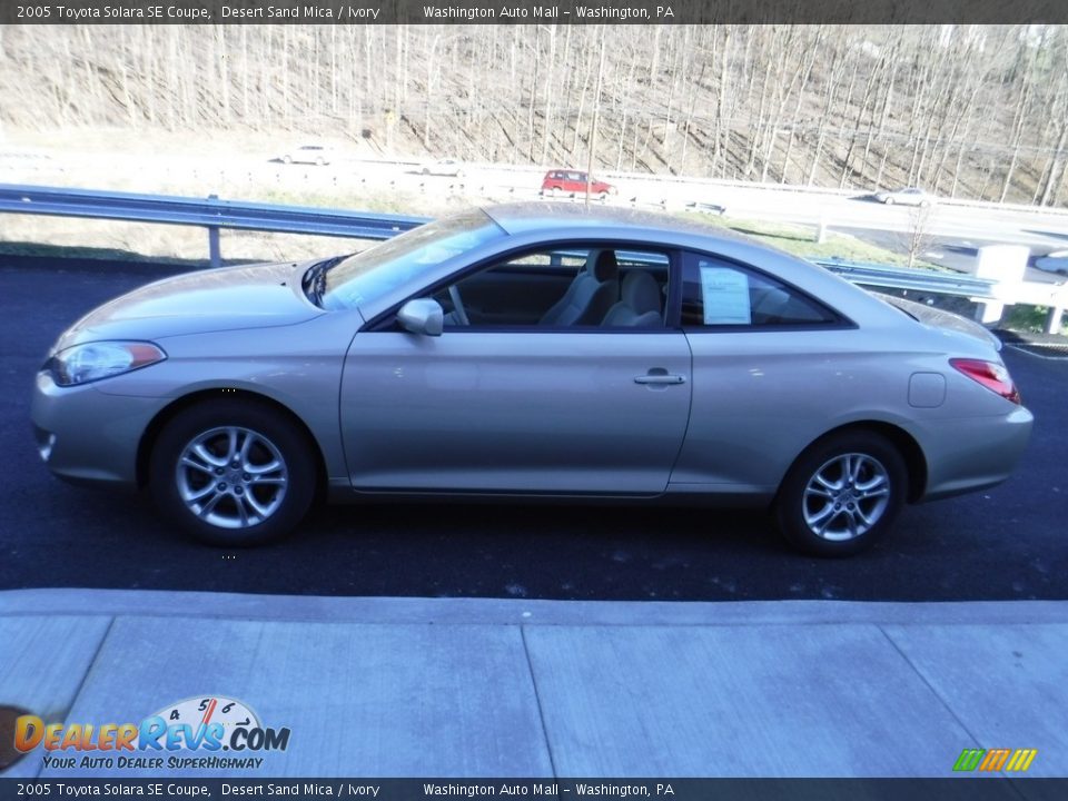 2005 Toyota Solara SE Coupe Desert Sand Mica / Ivory Photo #6