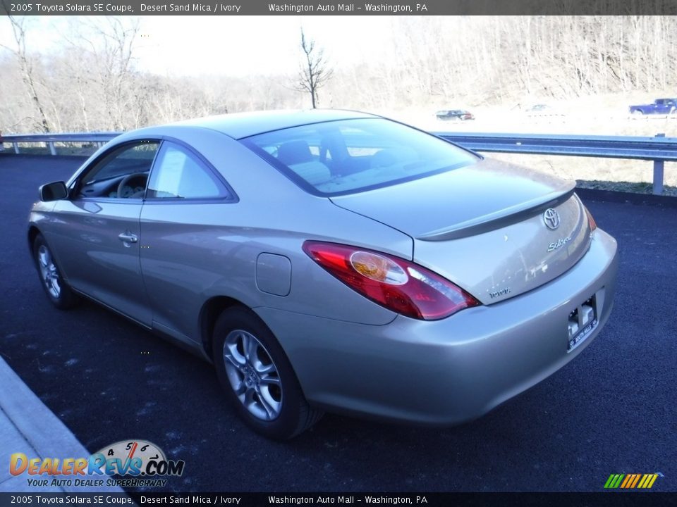2005 Toyota Solara SE Coupe Desert Sand Mica / Ivory Photo #7