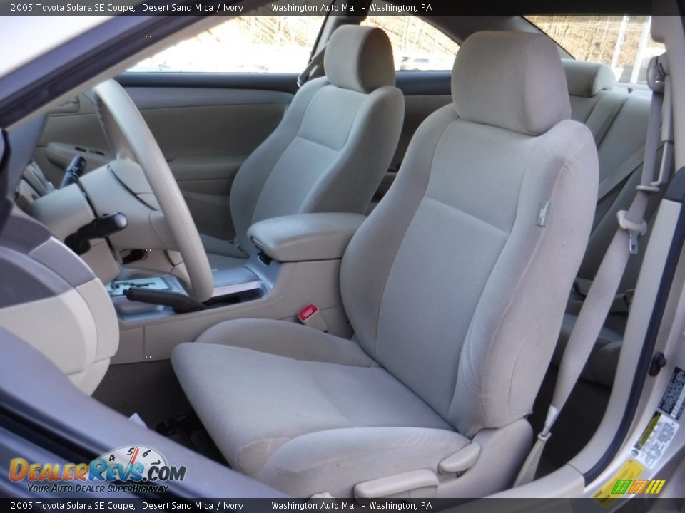 2005 Toyota Solara SE Coupe Desert Sand Mica / Ivory Photo #13