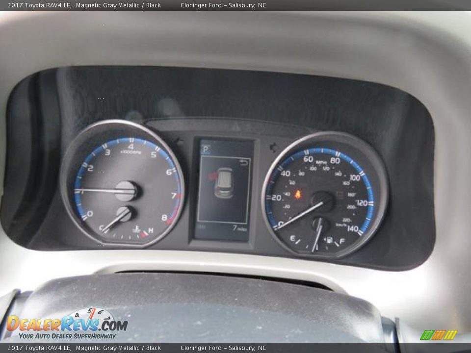2017 Toyota RAV4 LE Magnetic Gray Metallic / Black Photo #11