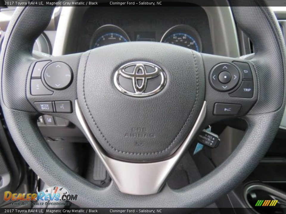 2017 Toyota RAV4 LE Magnetic Gray Metallic / Black Photo #12