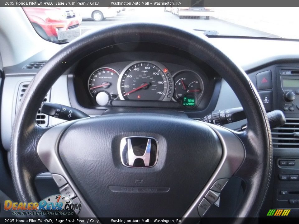 2005 Honda Pilot EX 4WD Sage Brush Pearl / Gray Photo #19
