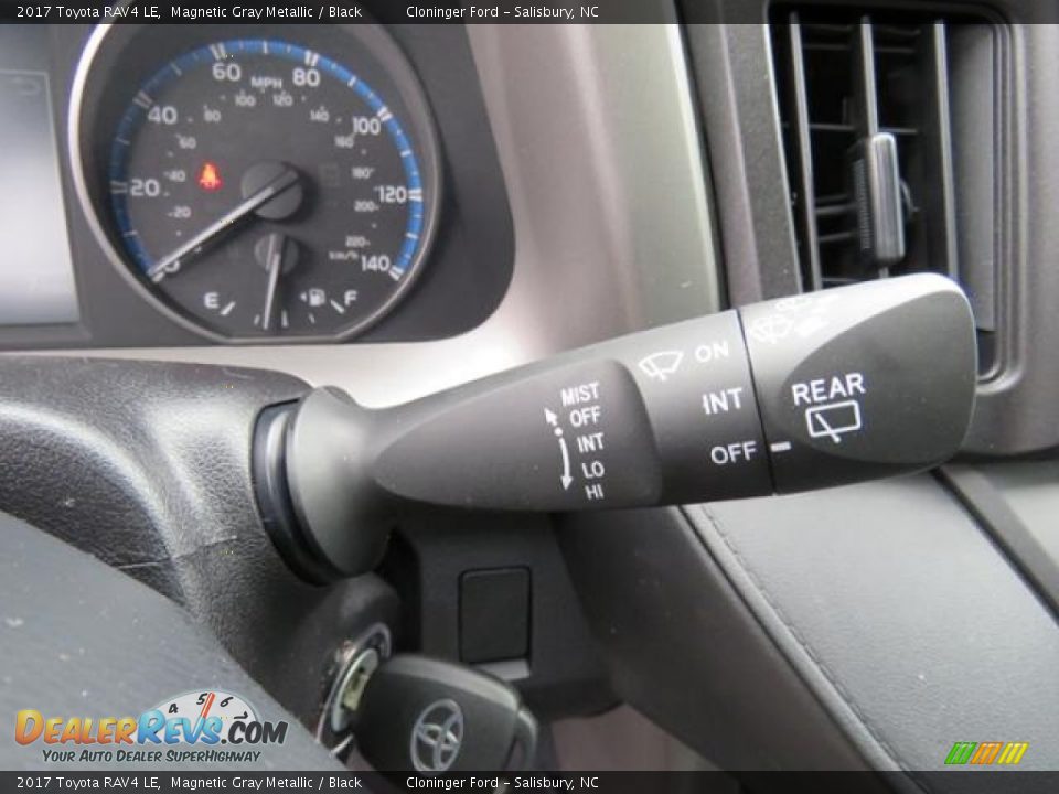 2017 Toyota RAV4 LE Magnetic Gray Metallic / Black Photo #14