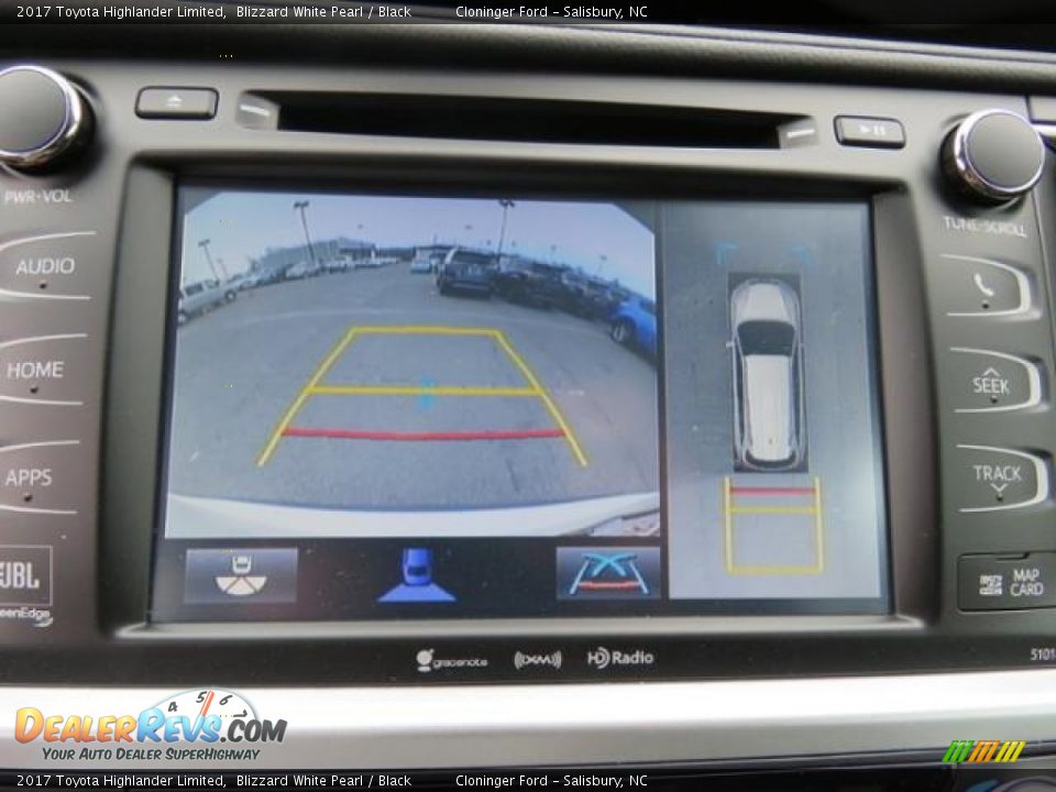 2017 Toyota Highlander Limited Blizzard White Pearl / Black Photo #19