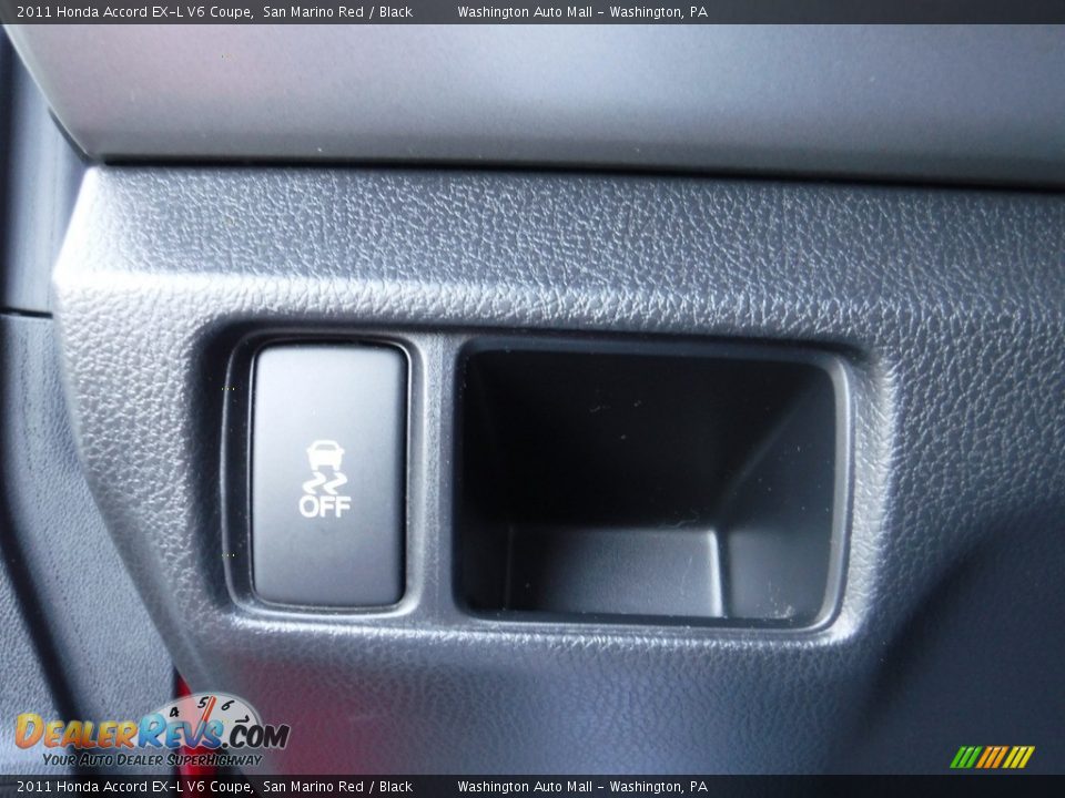 2011 Honda Accord EX-L V6 Coupe San Marino Red / Black Photo #19