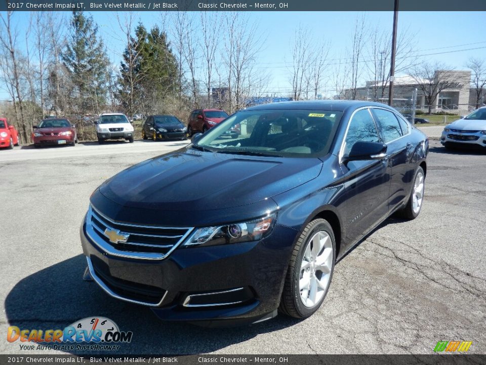 2017 Chevrolet Impala LT Blue Velvet Metallic / Jet Black Photo #1