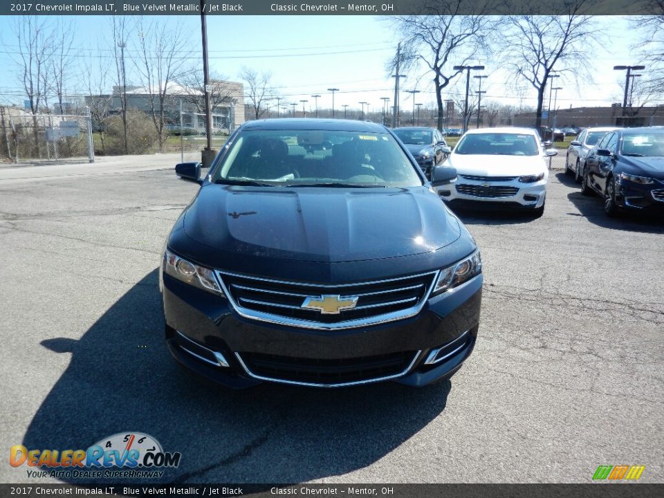 2017 Chevrolet Impala LT Blue Velvet Metallic / Jet Black Photo #2
