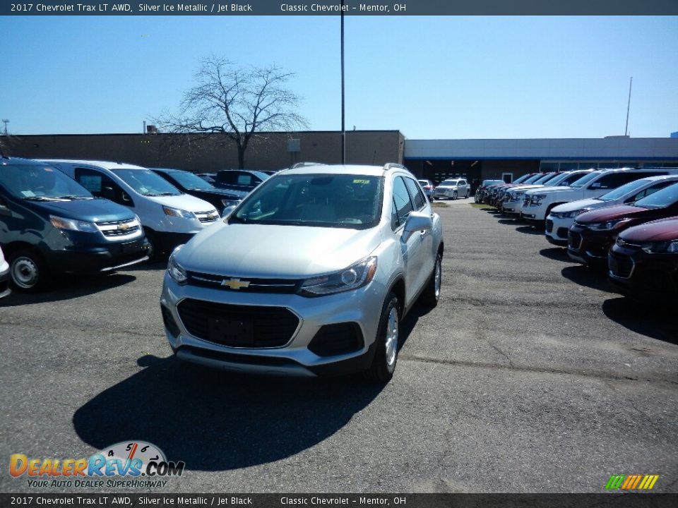 2017 Chevrolet Trax LT AWD Silver Ice Metallic / Jet Black Photo #1