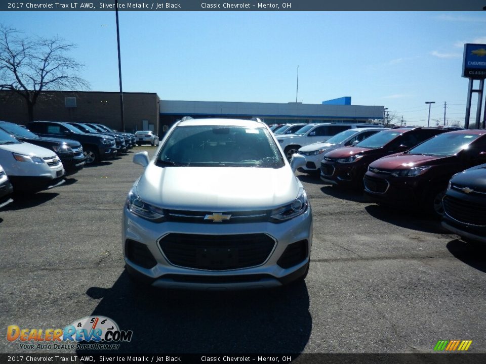 2017 Chevrolet Trax LT AWD Silver Ice Metallic / Jet Black Photo #2
