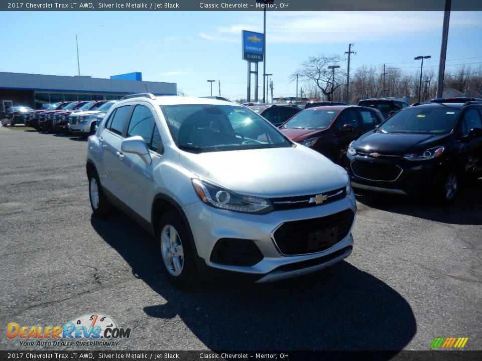 2017 Chevrolet Trax LT AWD Silver Ice Metallic / Jet Black Photo #3