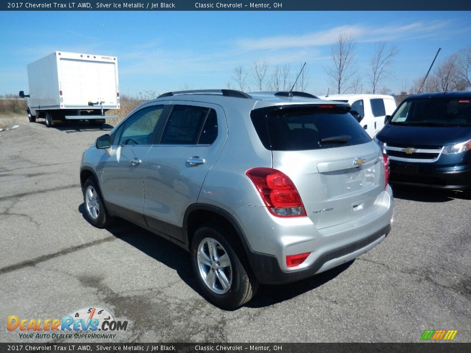 2017 Chevrolet Trax LT AWD Silver Ice Metallic / Jet Black Photo #5