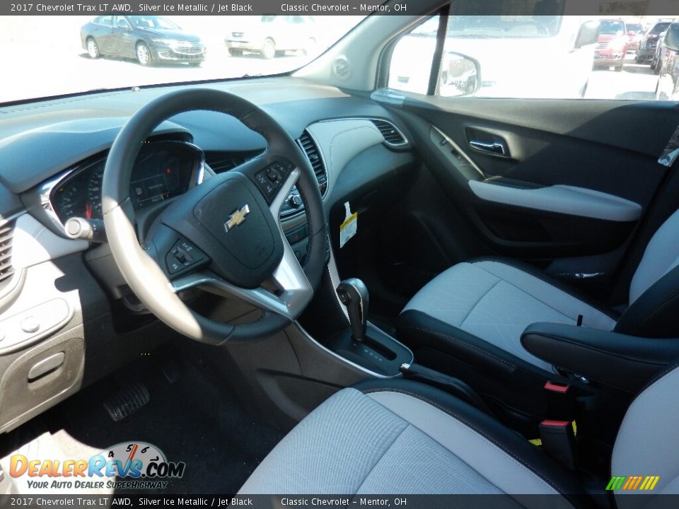 2017 Chevrolet Trax LT AWD Silver Ice Metallic / Jet Black Photo #7