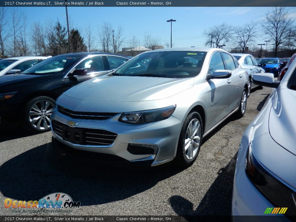 2017 Chevrolet Malibu LT Silver Ice Metallic / Jet Black Photo #1