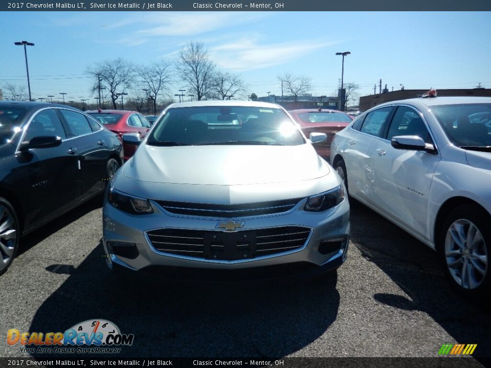 2017 Chevrolet Malibu LT Silver Ice Metallic / Jet Black Photo #2
