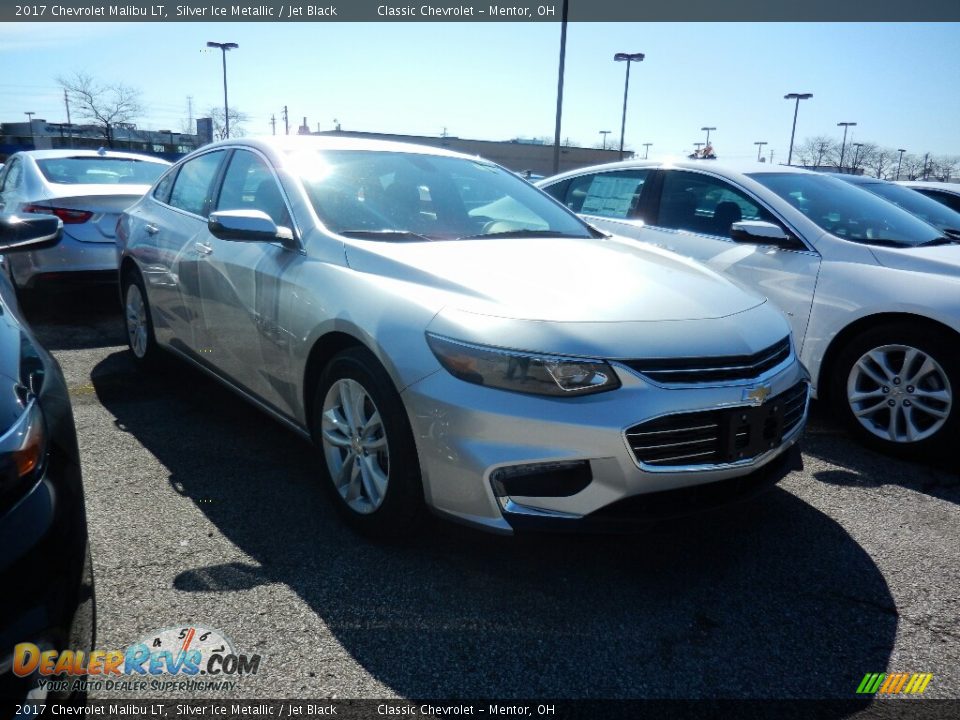 2017 Chevrolet Malibu LT Silver Ice Metallic / Jet Black Photo #3