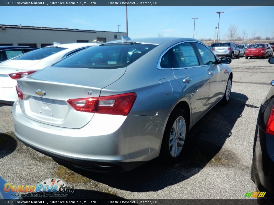 2017 Chevrolet Malibu LT Silver Ice Metallic / Jet Black Photo #5