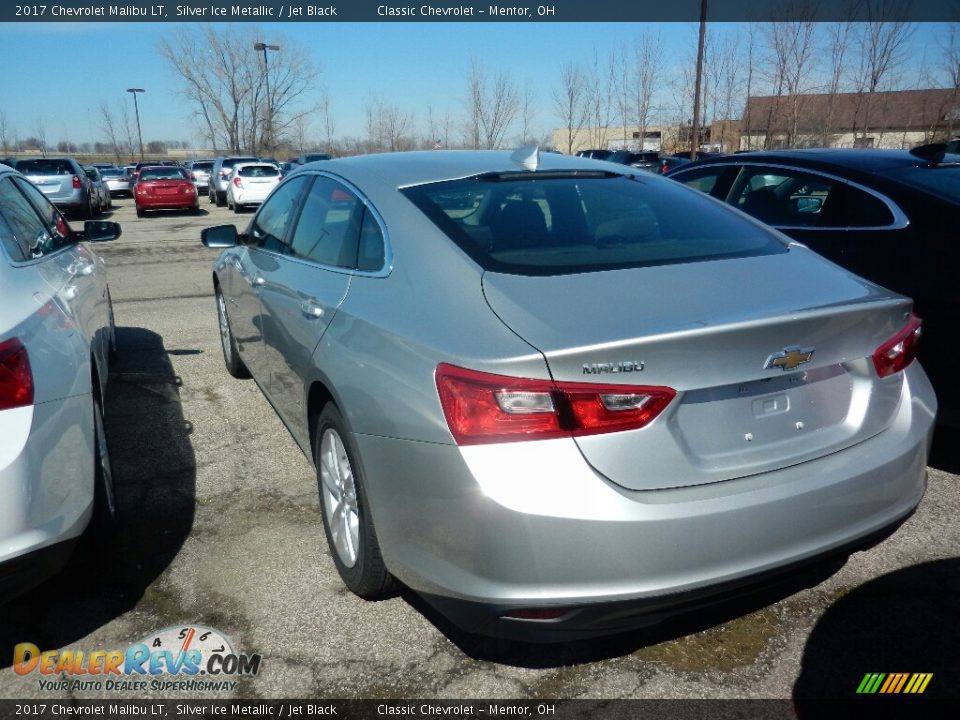 2017 Chevrolet Malibu LT Silver Ice Metallic / Jet Black Photo #6