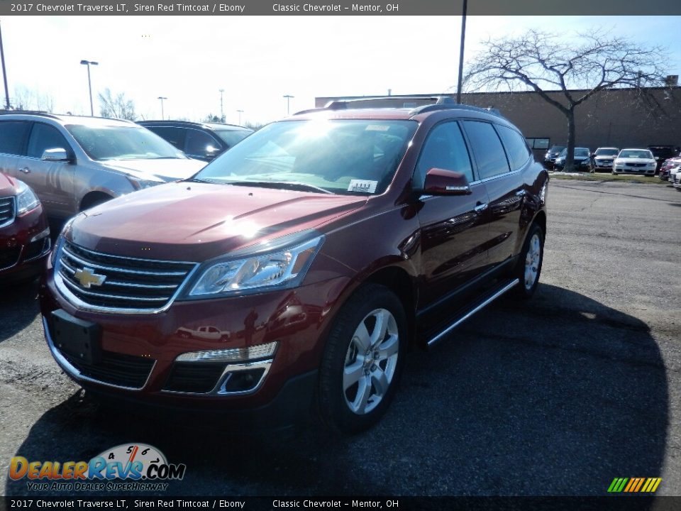 2017 Chevrolet Traverse LT Siren Red Tintcoat / Ebony Photo #1