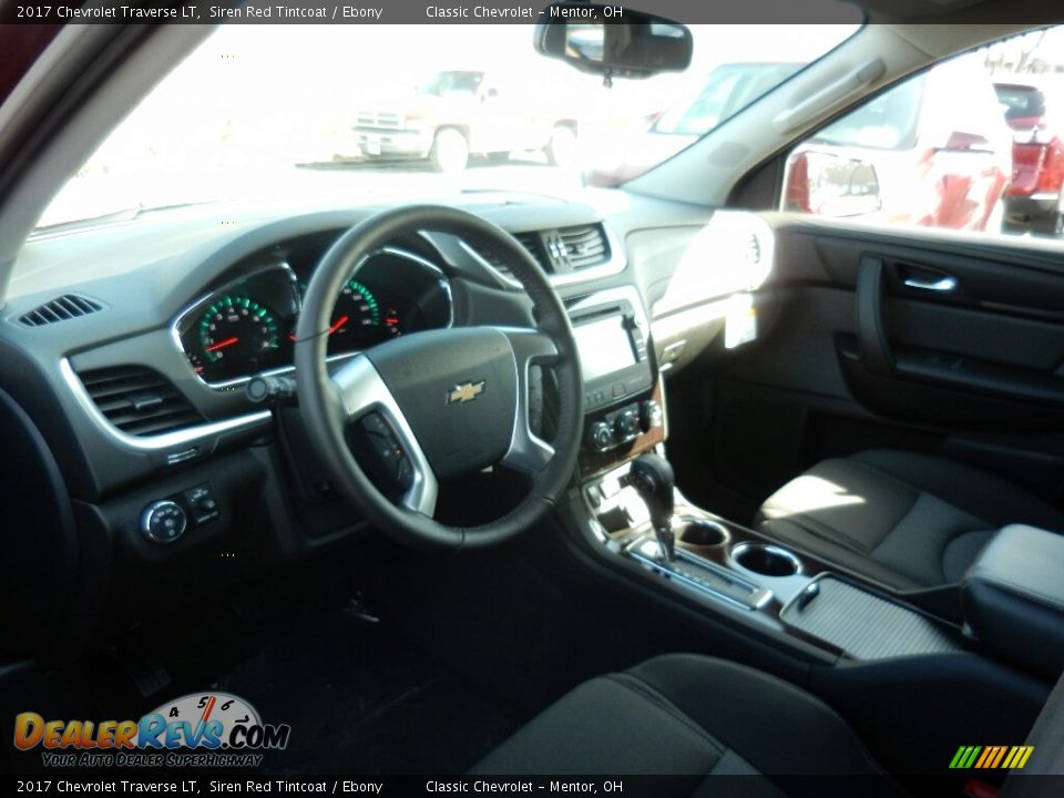 2017 Chevrolet Traverse LT Siren Red Tintcoat / Ebony Photo #7