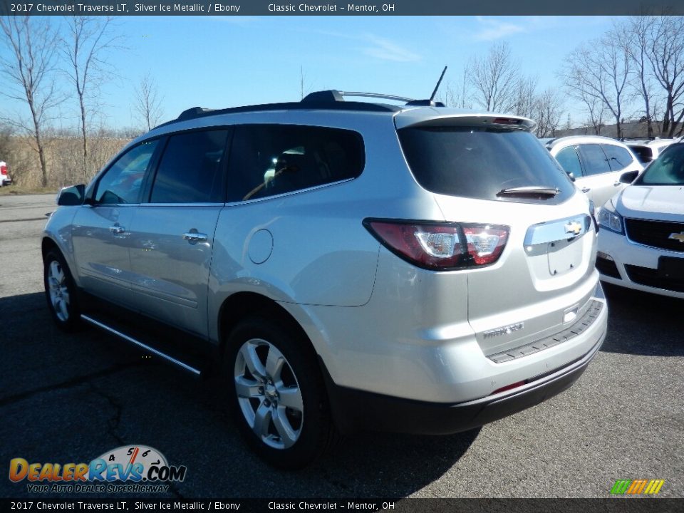 2017 Chevrolet Traverse LT Silver Ice Metallic / Ebony Photo #5