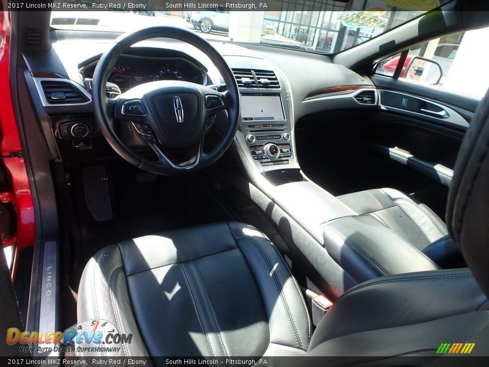 Front Seat of 2017 Lincoln MKZ Reserve Photo #17