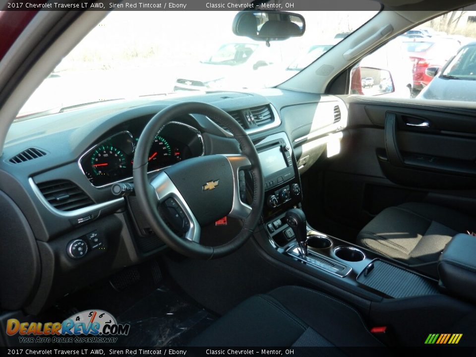 2017 Chevrolet Traverse LT AWD Siren Red Tintcoat / Ebony Photo #7