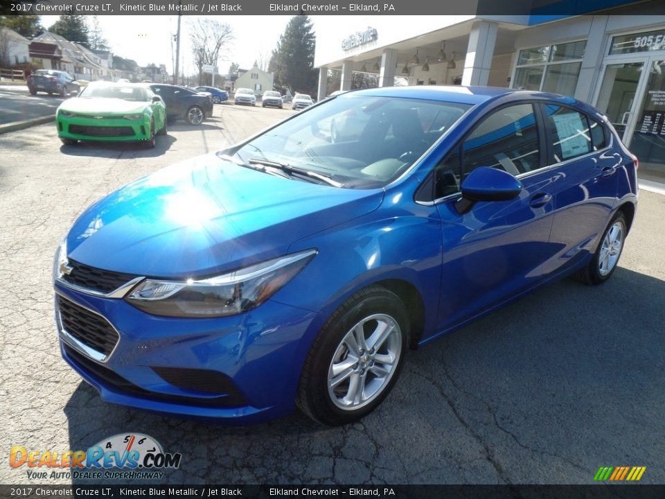 2017 Chevrolet Cruze LT Kinetic Blue Metallic / Jet Black Photo #1