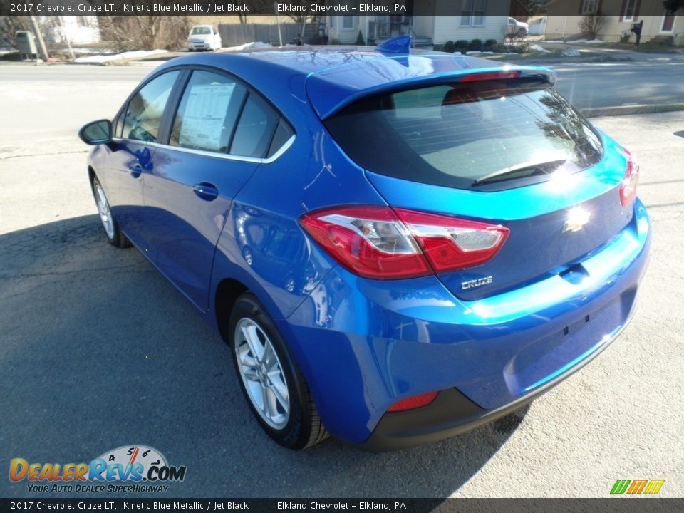 2017 Chevrolet Cruze LT Kinetic Blue Metallic / Jet Black Photo #7