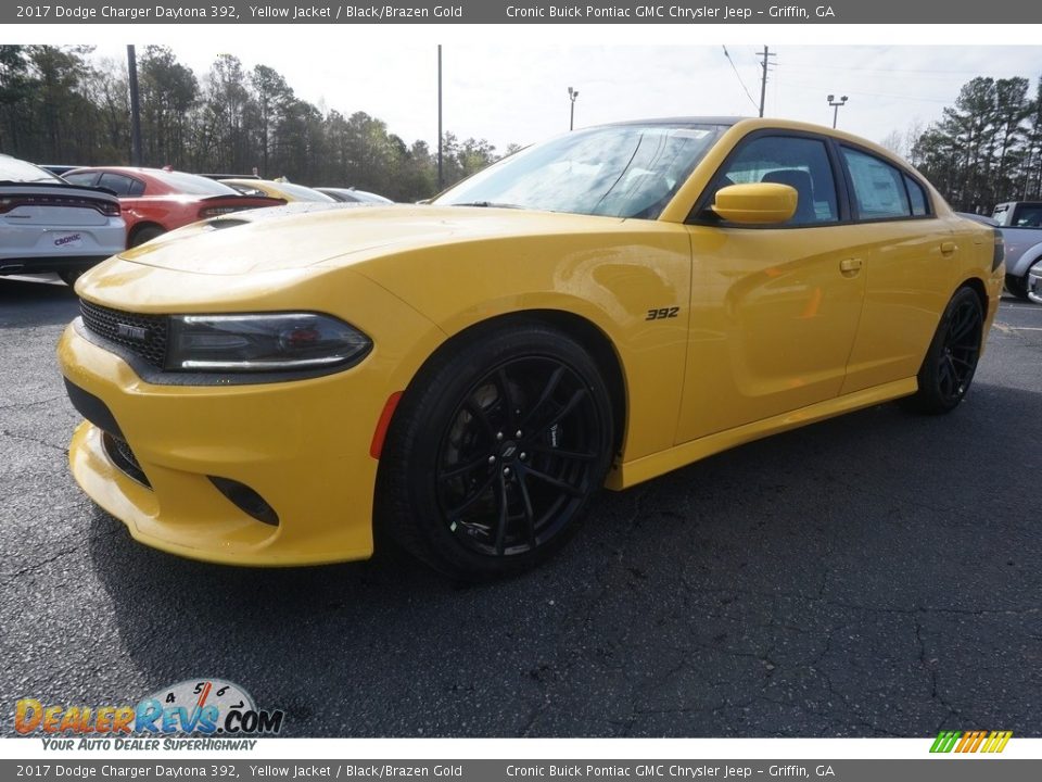 2017 Dodge Charger Daytona 392 Yellow Jacket / Black/Brazen Gold Photo #3