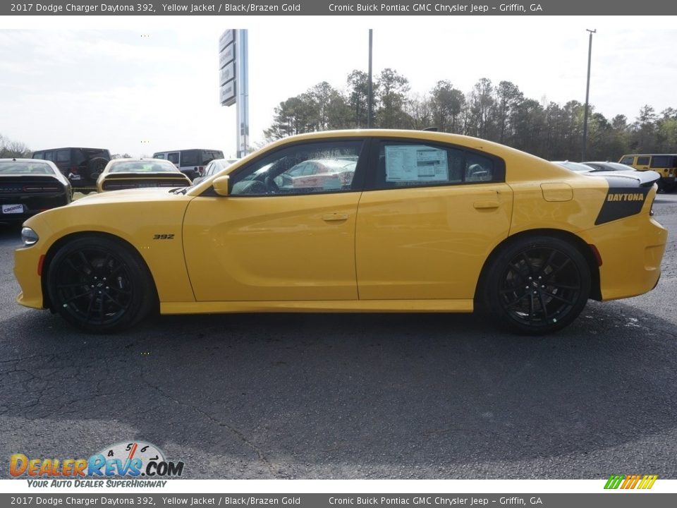 2017 Dodge Charger Daytona 392 Yellow Jacket / Black/Brazen Gold Photo #4