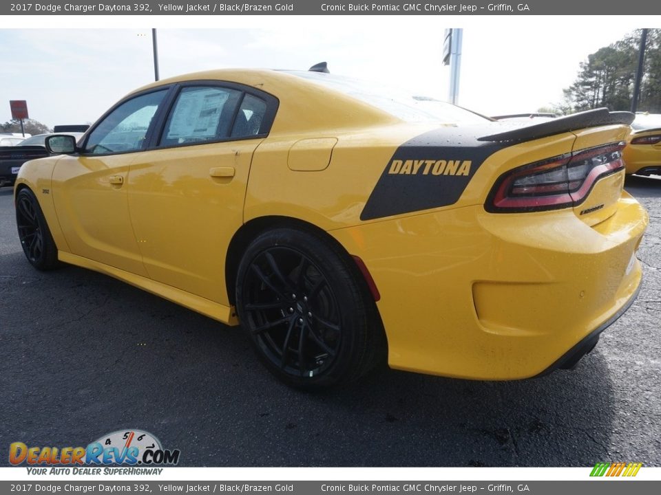 2017 Dodge Charger Daytona 392 Yellow Jacket / Black/Brazen Gold Photo #5