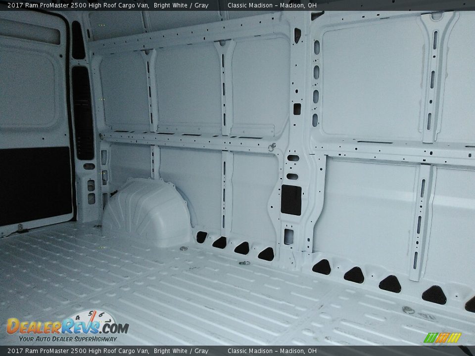2017 Ram ProMaster 2500 High Roof Cargo Van Bright White / Gray Photo #8